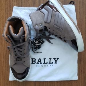 Men's Bally T Moro Calf Patent US sz 9